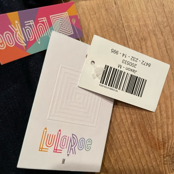 NWT LuLaRoe Women’s Denim Longline Jacket classic western comfy cotton M - Picture 7 of 10